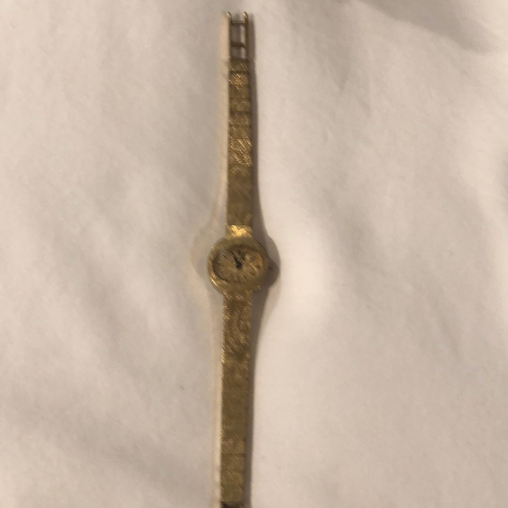 Gold Wittnauer watch